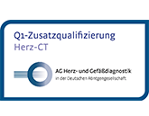 Zertifikat Zusatzqualifikation Herz-CT
